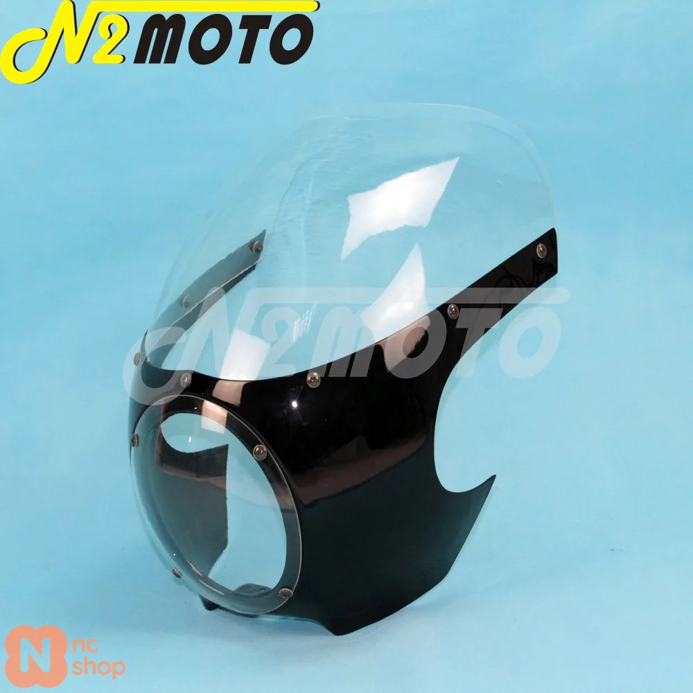 フロントガラス 3色 オートバイ用ユニバーサルコンパクトスポーツ風防
