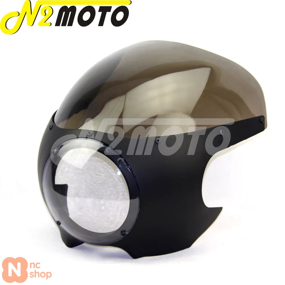 並行輸入品】 5 3/4 ヘッドライト 39MM フォーク バイク用フェアリング