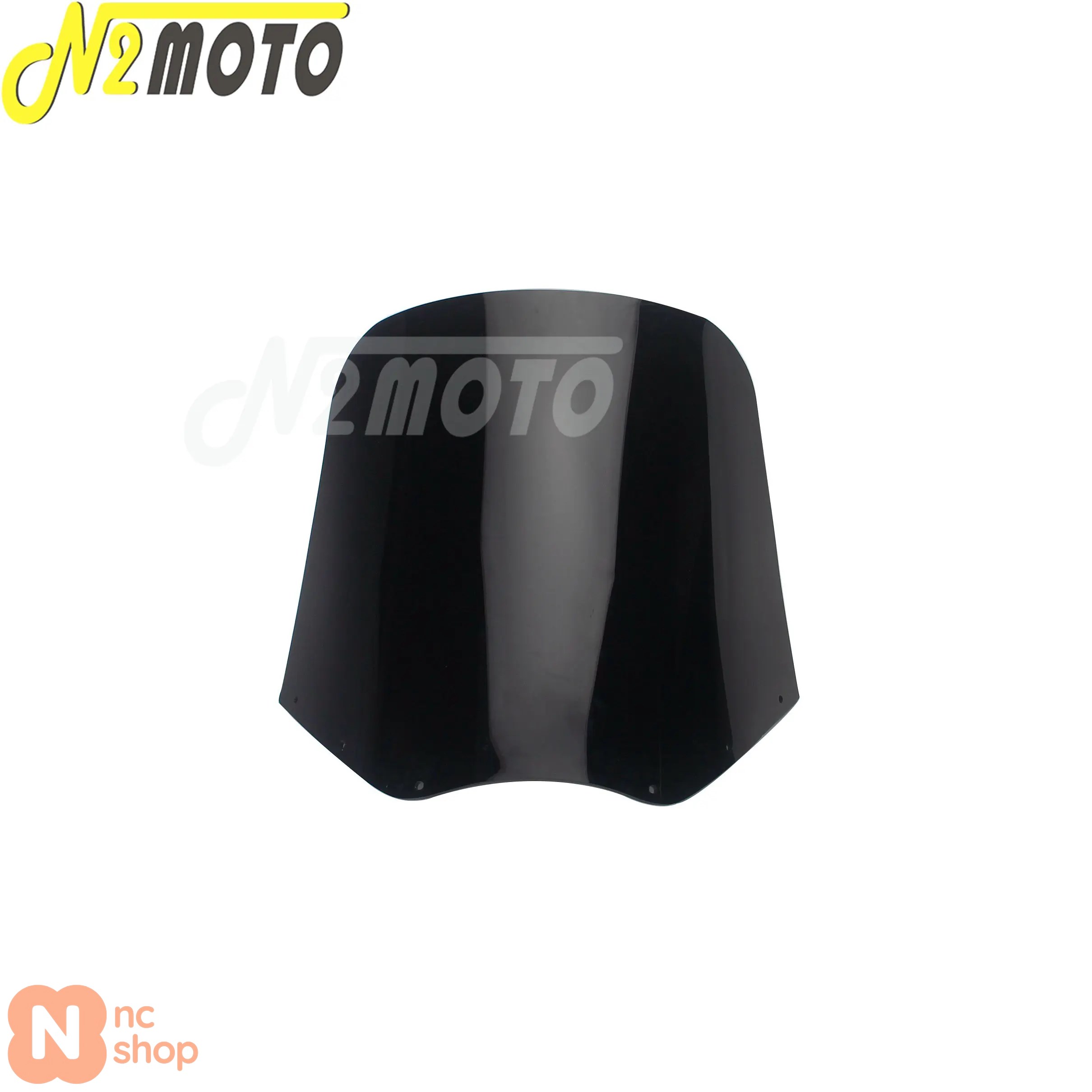【並行輸入品】 レトロバイク用 5 3/4インチヘッドライトフェアリングウィンドシールドカバー 11インチ/15インチデフレクター ハーレーダビッドソンダイナワイ_16