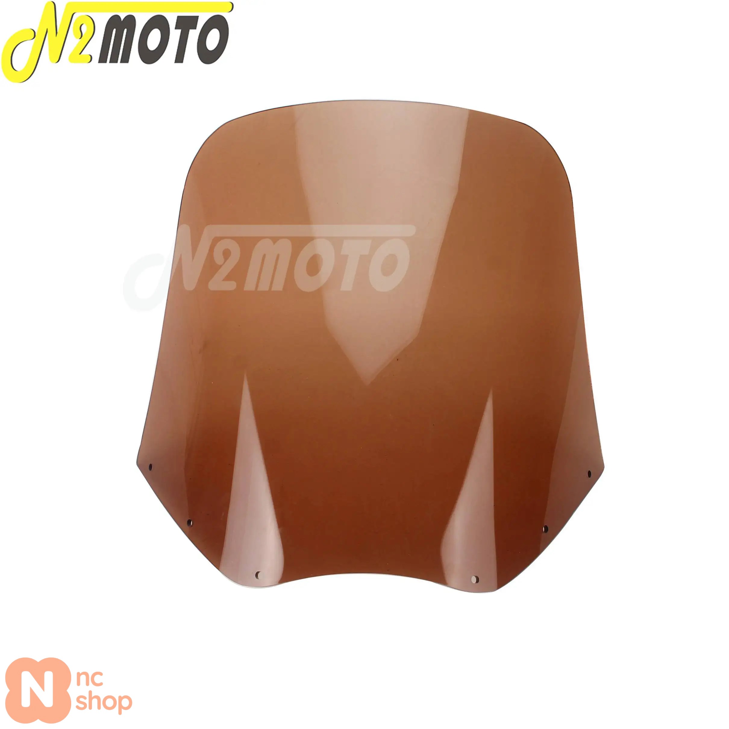 【並行輸入品】 レトロバイク用 5 3/4インチヘッドライトフェアリングウィンドシールドカバー 11インチ/15インチデフレクター ハーレーダビッドソンダイナワイ_17
