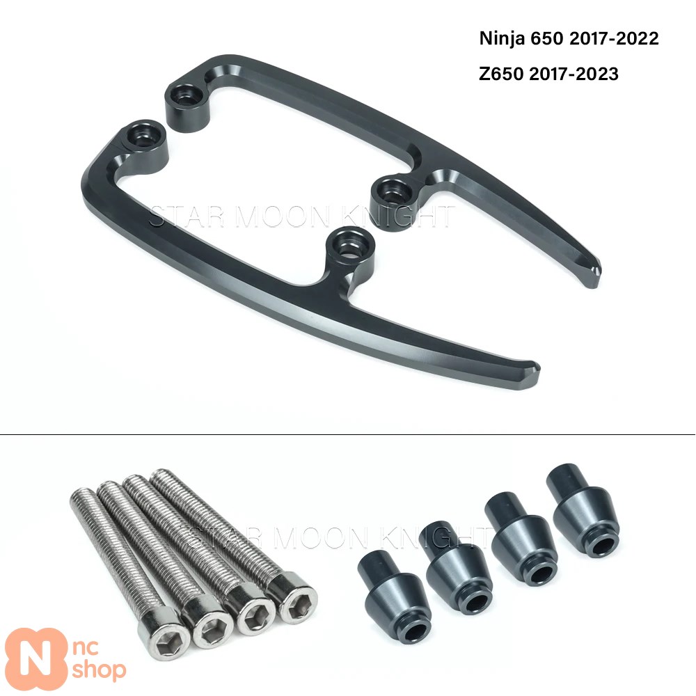 並行輸入品】 ニンジャ 650 アルミニウムパッセンジャーハンドル
