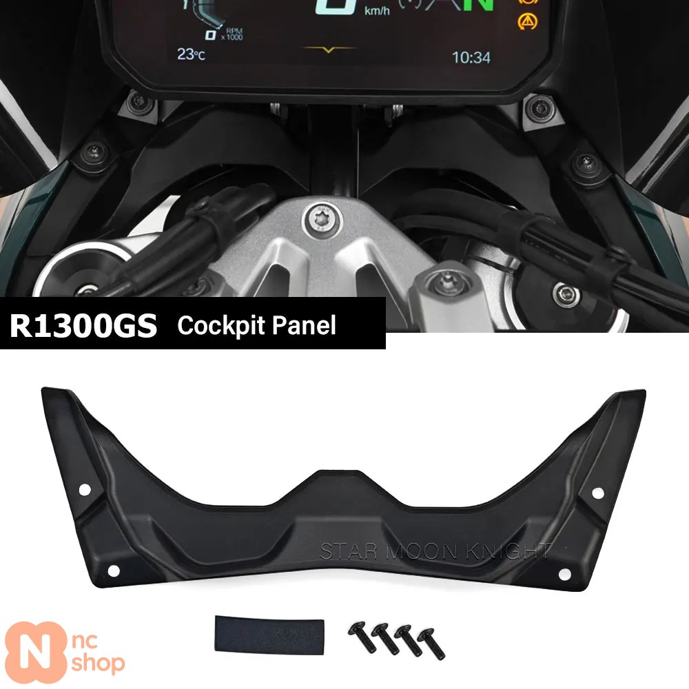 Protège-Mains Moto FEVKFTXF Compatible R1300GS 2023-2025 - Protection Pare-Brise Extension Couverture Grey