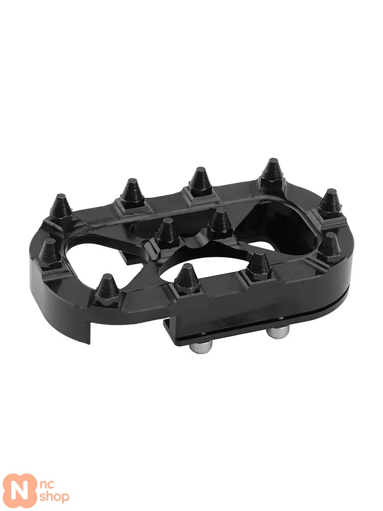 Bushnell スポーツスター X 専用カバー付 ブラックスパイクMXバイクブレーキペダルパッドフットレスト