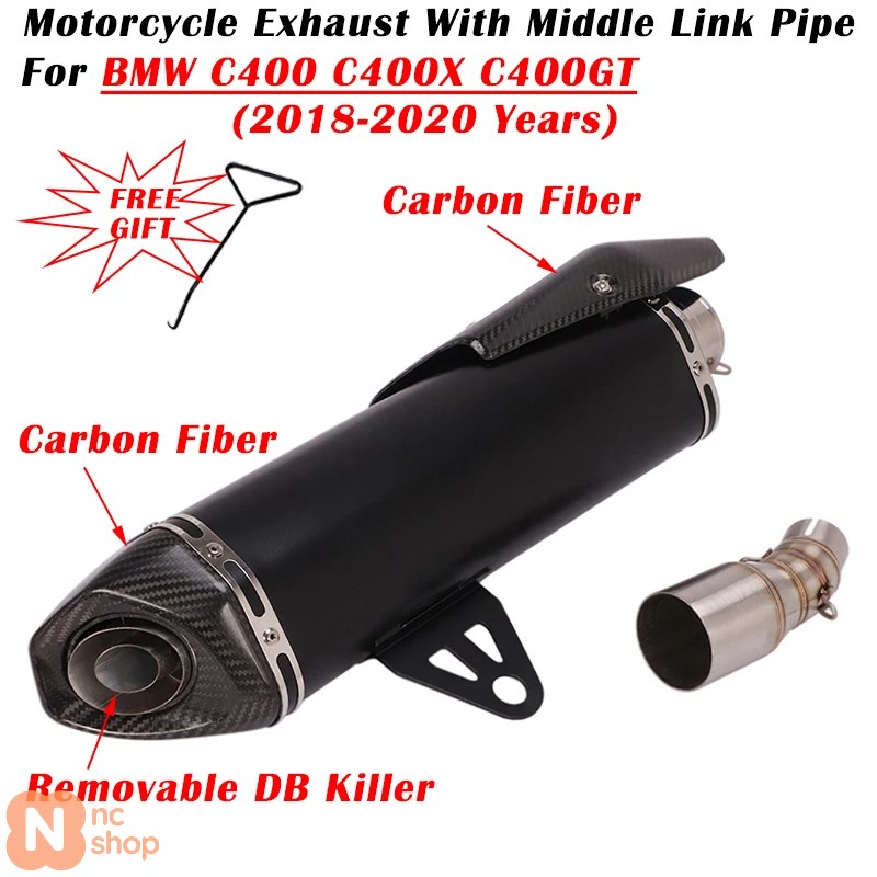 【美品】BMW C400GT スリップオンマフラー AKRAPOVIC アクラポビッチ Slip-On Line スリップオンマフラー