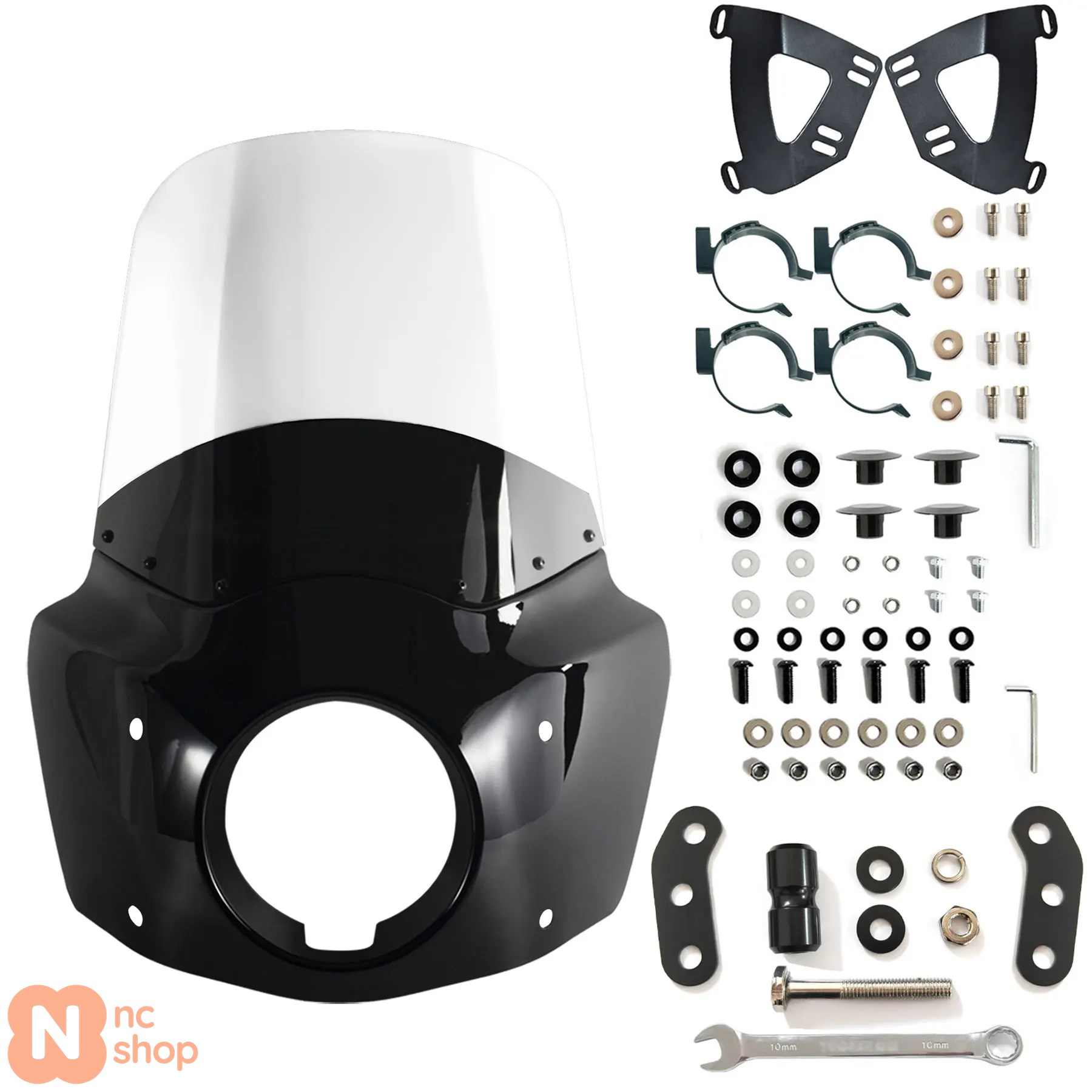 並行輸入品】 15インチ バイク用フロントフェアリング ロード