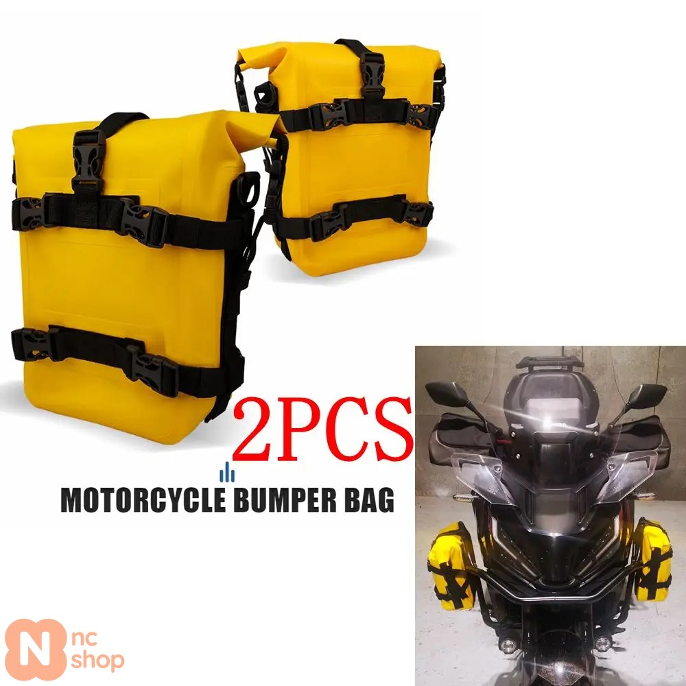 【並行輸入品】 バイクバッグサイドバッグ防水サイドラゲッジバイクツーリングバッグクイックリリースライディングガードバーバッグバイクテールバッグ_4