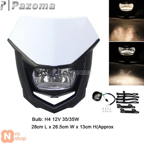 PIAA ライト モトクロス カスタム等に Ｄトラ KLX WR FTR TW PIAA ライト モトクロス カスタム等に Dトラ KLX WR FTR TW