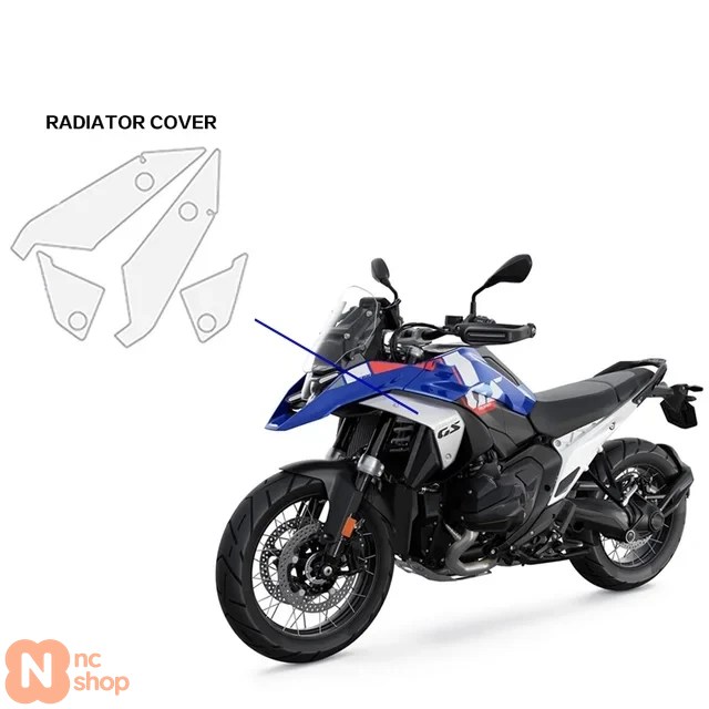 【並行輸入品】 BMW R 1300GS R 1300 GS 2023 2024 PPFクリアバイク 塗装保護フィルム TPUボディ アンチスクラッチステッカーの画像