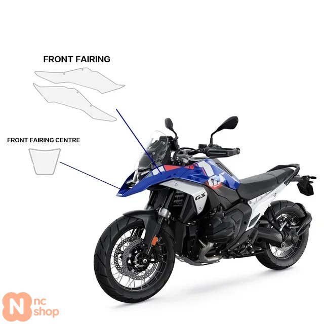 【並行輸入品】 BMW R 1300GS R 1300 GS 2023 2024 PPFクリアバイク 塗装保護フィルム TPUボディ アンチスクラッチステッカーの画像