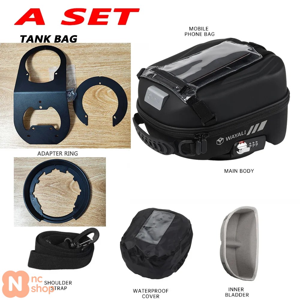 【並行輸入品】 タンクバッグ ホンダ アフリカツイン CRF1100L CRF1000L CRF1000 CRF 1000 1100 L LUGGAGE TANKLOCK 収納バッグ バックパック ツールバッグ_1