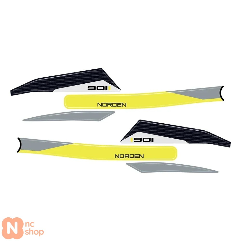 ブランド登録なし - 【並行輸入品】 901 NORDEN タンクパッドステッカー 3Dエポキシ脂ステッカー NORDEN 901 2024用 雨合羽ステッカー 自動二輪車防御すること一揃いの道具