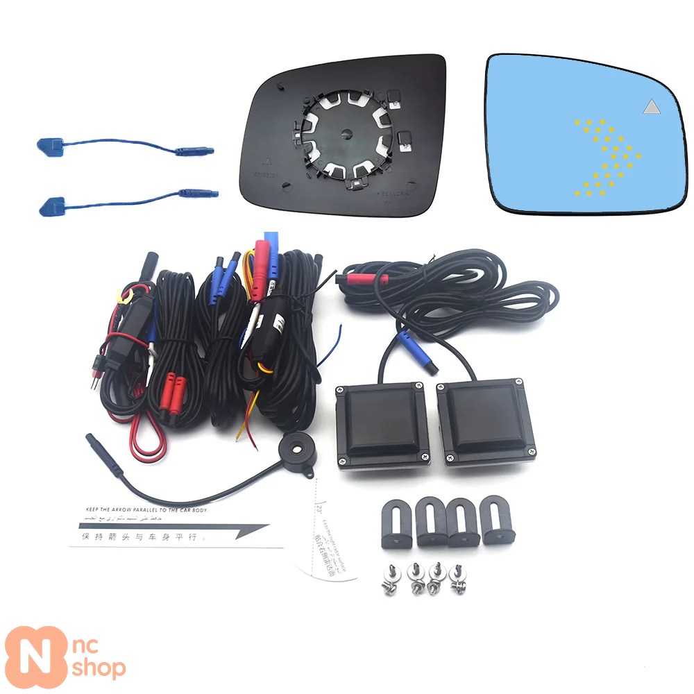 【並行輸入品】 サイドミラーガラスレンズ（死角システム）LED メルセデス・ベンツ VITO W639 2010-2014年 サイドミラーガラスレンズ（死角システム）LED BSA_2