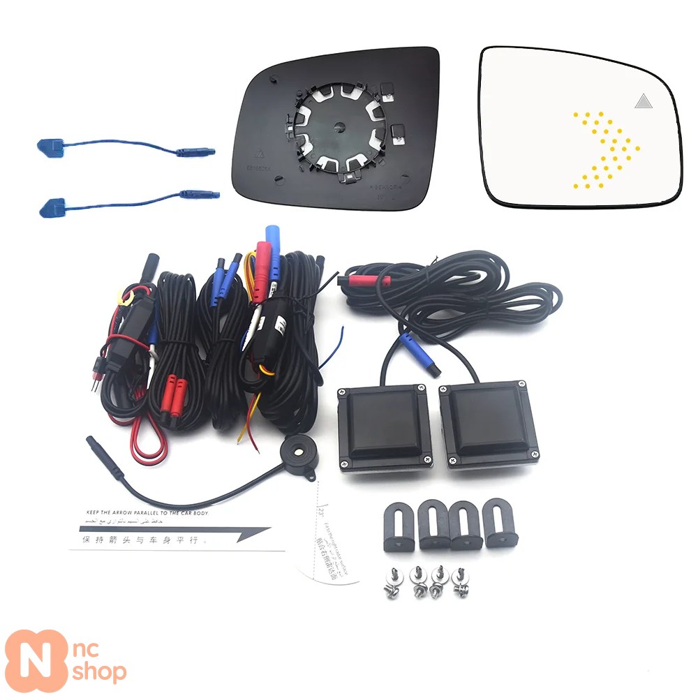 【並行輸入品】 サイドミラーガラスレンズ（死角システム）LED メルセデス・ベンツ VITO W639 2010-2014年 サイドミラーガラスレンズ（死角システム）LED BSA_3