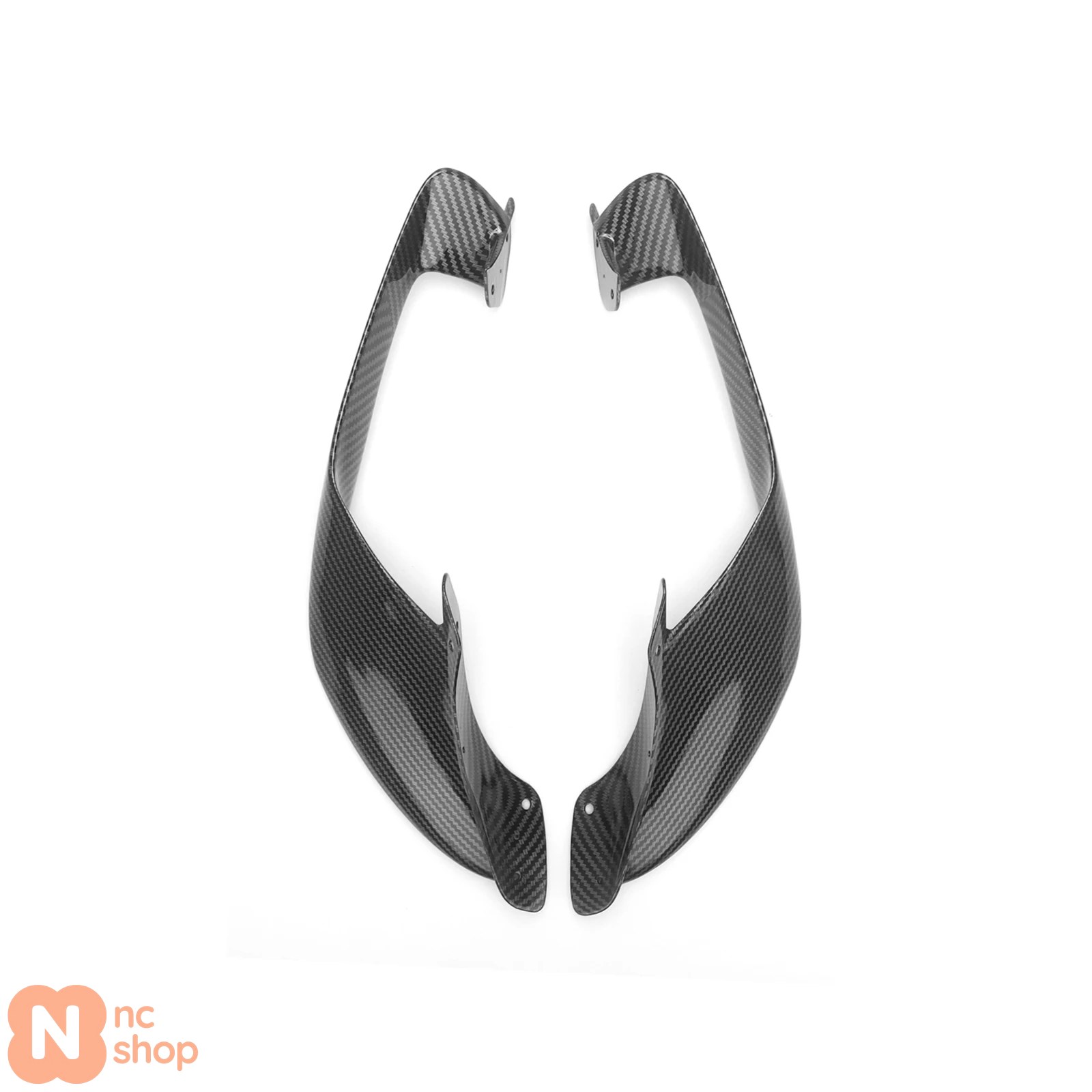 並行輸入品】 バイク用アクセサリー 固定翼フェアリング 小型ウイング