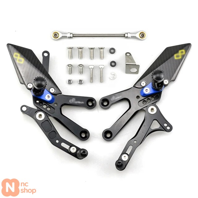 【並行輸入品】 ヤマハ YZF-R3 2015-2024 リアセット 高調整可能ペダル アジャスタブルリアセット フットペグ シフトレバー ブレーキキット_6