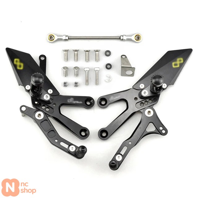 【並行輸入品】 ヤマハ YZF-R3 2015-2024 リアセット 高調整可能ペダル アジャスタブルリアセット フットペグ シフトレバー ブレーキキット_10