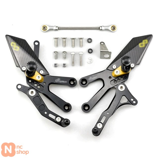 【並行輸入品】 ヤマハ YZF-R3 2015-2024 リアセット 高調整可能ペダル アジャスタブルリアセット フットペグ シフトレバー ブレーキキット_16