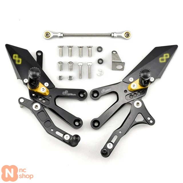 【並行輸入品】 ヤマハ YZF-R3 2015-2024 リアセット 高調整可能ペダル アジャスタブルリアセット フットペグ シフトレバー ブレーキキット_2