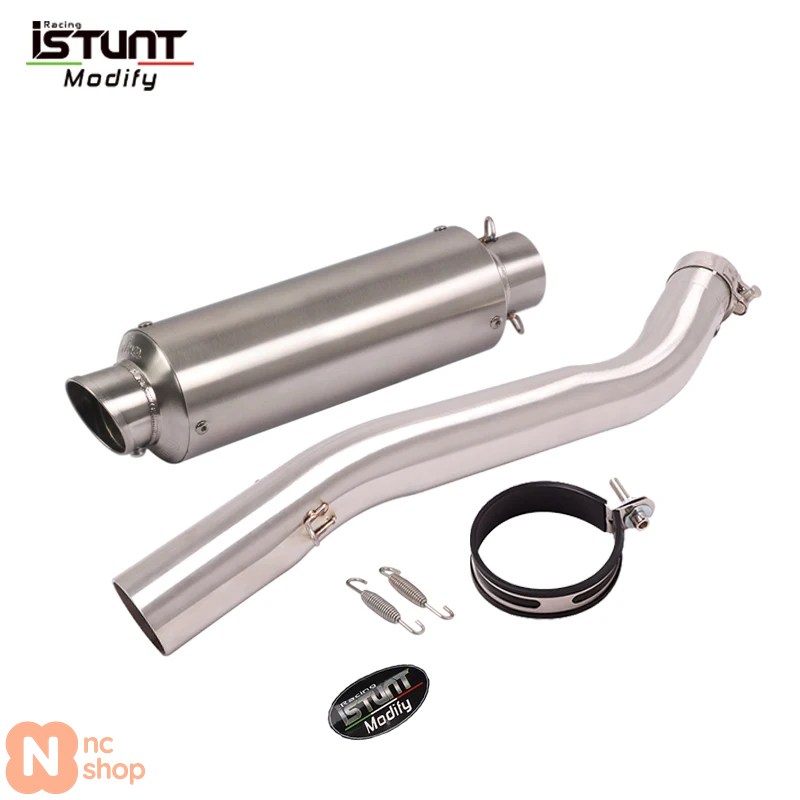 【並行輸入品】 CBR600 F4I 2001-2007用スリップオン排気システム 51MMミドルリンクパイプ付きマフラー ホンダ CBR600 F4 1999-2000用_4