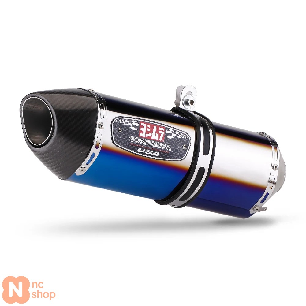 並行輸入品】 汎用 バイク マフラー R77 排気システム MT09 MT07 R3