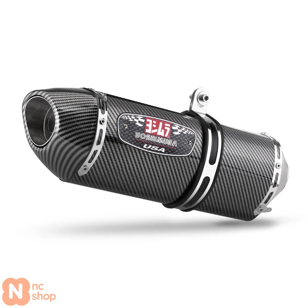 並行輸入品】 汎用 バイク マフラー R77 排気システム MT09 MT07 R3
