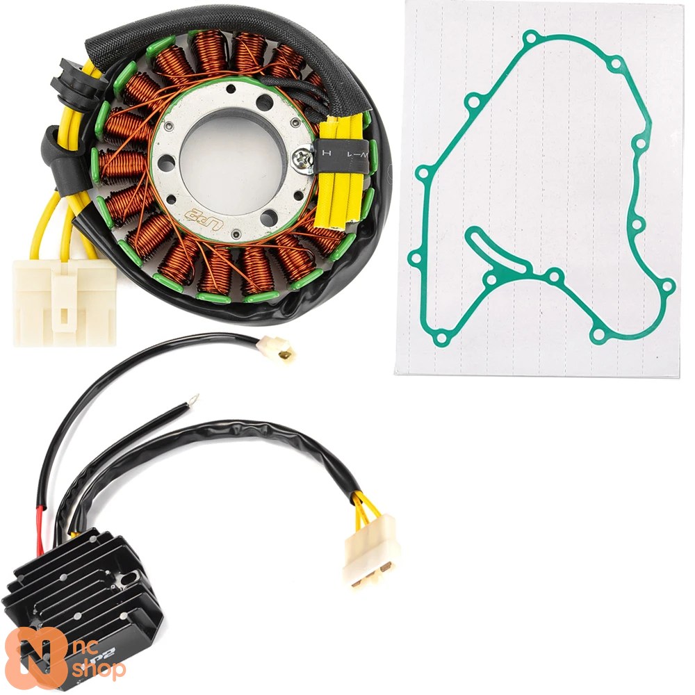 【並行輸入品】 デューク 200 2021 エンジン スターター コイル+電圧レギュレーター レクチファイア K-TM デューク 125 200 2011-2015-20 ガスケット_2