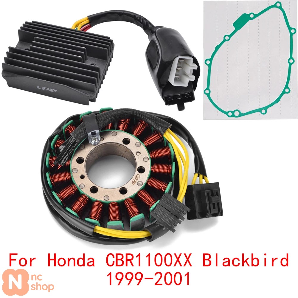 ブランド登録なし - 【並行輸入品】 CBR1100XX 2007 CBR 1100 XX 発動機 クランク捲線+起電力制御器 レクチファイア ホンダ CBR1100XX BLACKBIRD 1999-2006 ガスケッ