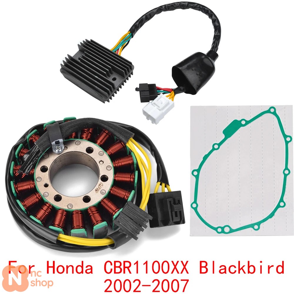 ブランド登録なし - 【並行輸入品】 CBR1100XX 2007 CBR 1100 XX 発動機 クランク捲線+起電力制御器 レクチファイア ホンダ CBR1100XX BLACKBIRD 1999-2006 ガスケッ