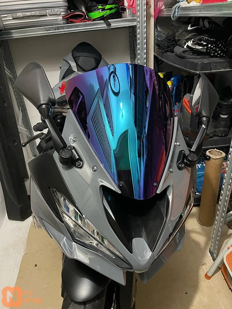 ZX6R用　スクリーン ZX-6R 24～ Z-レーシングスクリーン ブラック プーチ | バイク