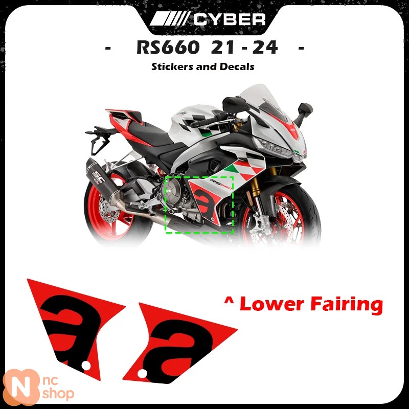 並行輸入品】 アプリリア RS660 2021-2024 OEM ボディデカール