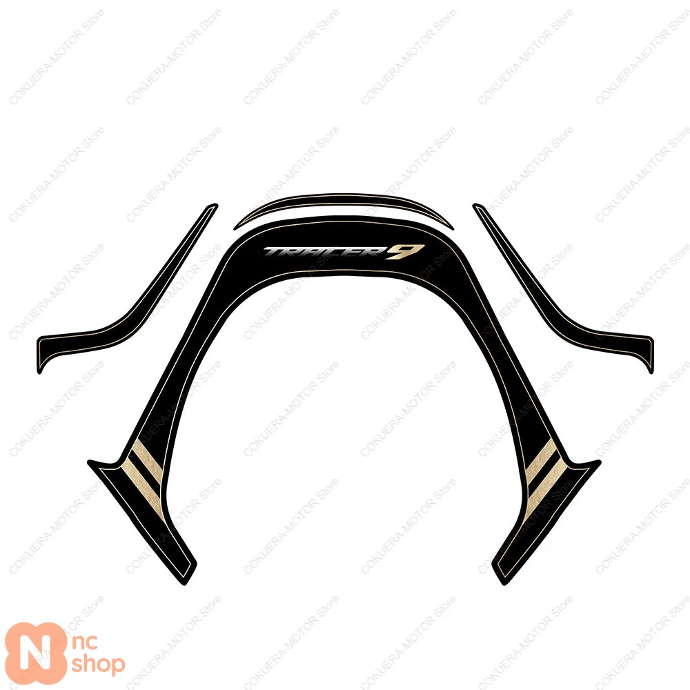 【並行輸入品】 バイク アクセサリー タンクパッド 3Dゲルエポキシレジンステッカーキット ヤマハ トレーサー9 トレーサー9GT 2021-23_9