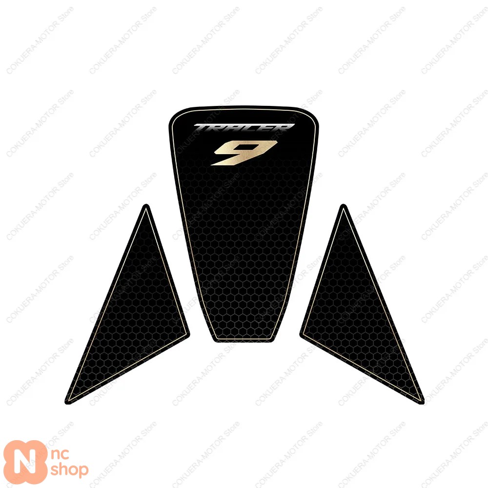 【並行輸入品】 バイク アクセサリー タンクパッド 3Dゲルエポキシレジンステッカーキット ヤマハ トレーサー9 トレーサー9GT 2021-23_2