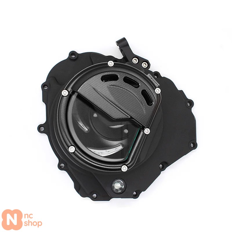 【並行輸入品】 CF450SR 2021-2023 クリアクラッチカバー バイク エンジンプロテクター ガード プレッシャープレート キット アルミの画像