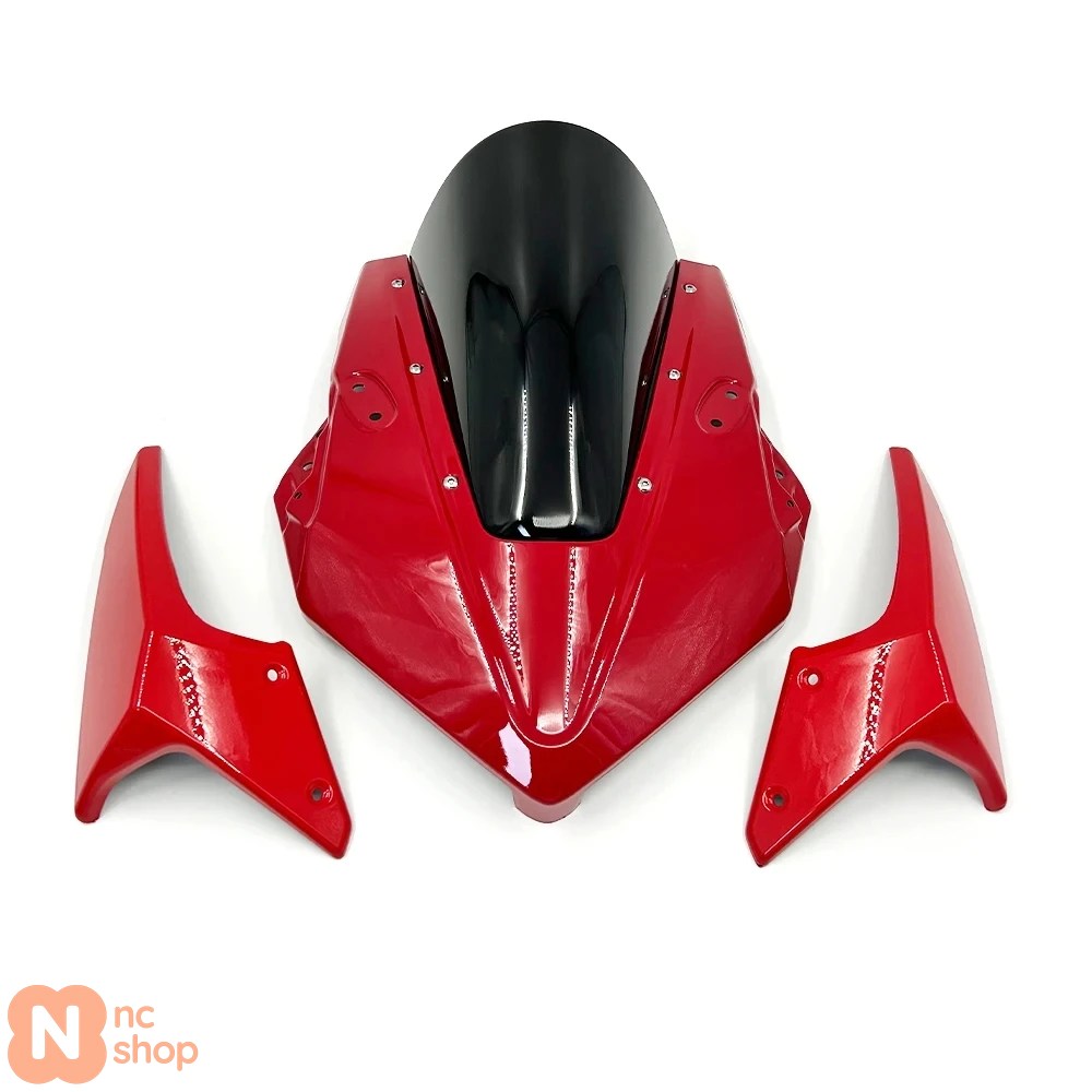 【並行輸入品】ホンダ CBR650R CBR650 R 2019 2020 2021 2022 2023 フードフェアリング 上部フロントヘッドカウル フェアリング ウィンドシールド_1