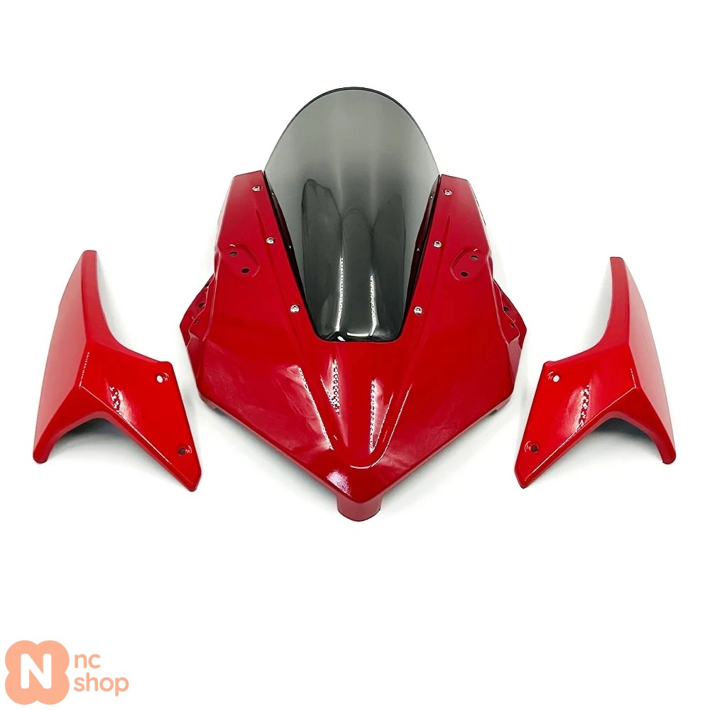 【並行輸入品】ホンダ CBR650R CBR650 R 2019 2020 2021 2022 2023 フードフェアリング 上部フロントヘッドカウル フェアリング ウィンドシールド_4