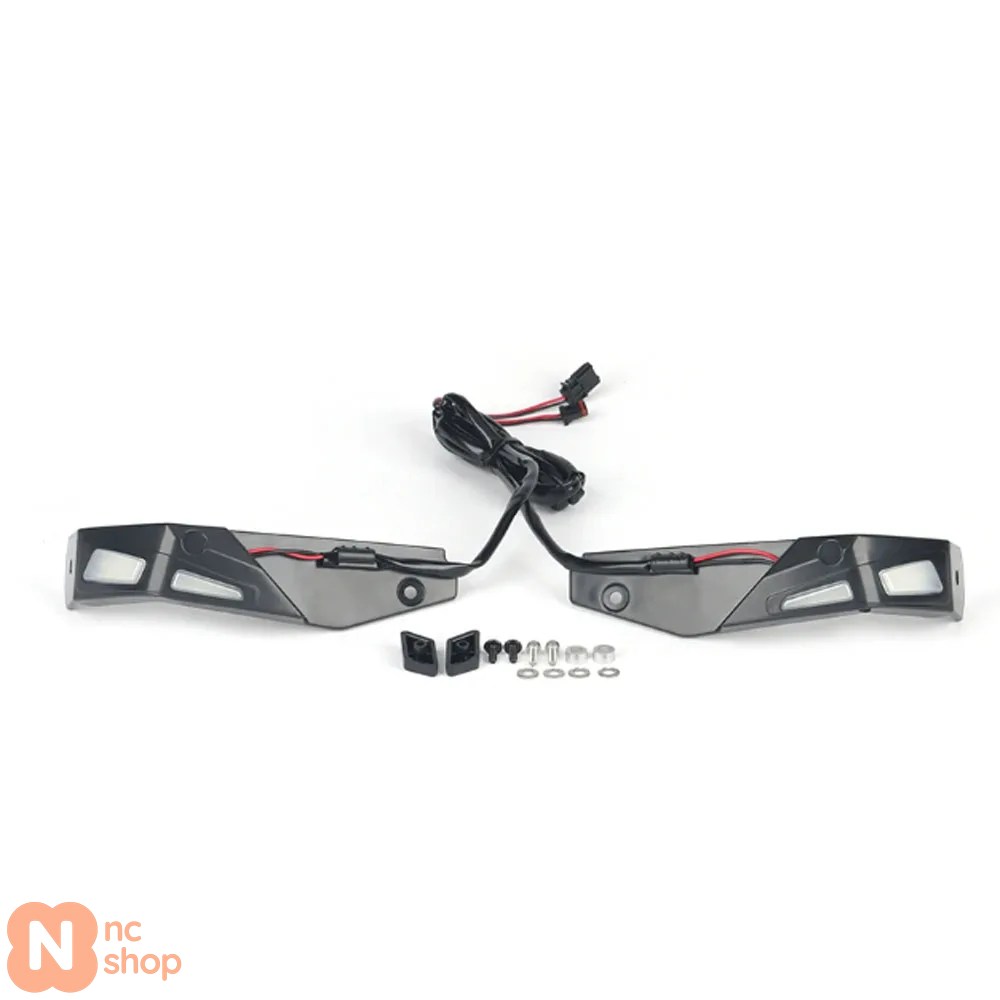 【並行輸入品】RYKER 600 900 SPORT RALLY 全モデル用アクセサリー ハンドガード ハンドルバープロテクターキット LEDライトランプ付き_1