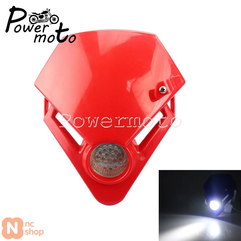 【並行輸入品】モトクロス LEDヘッドライト 汎用 ホンダ ヤマハ デュアルスポーツ ダート ストリートバイク エンドゥーロ スーパーモト ヘッドランプ_7