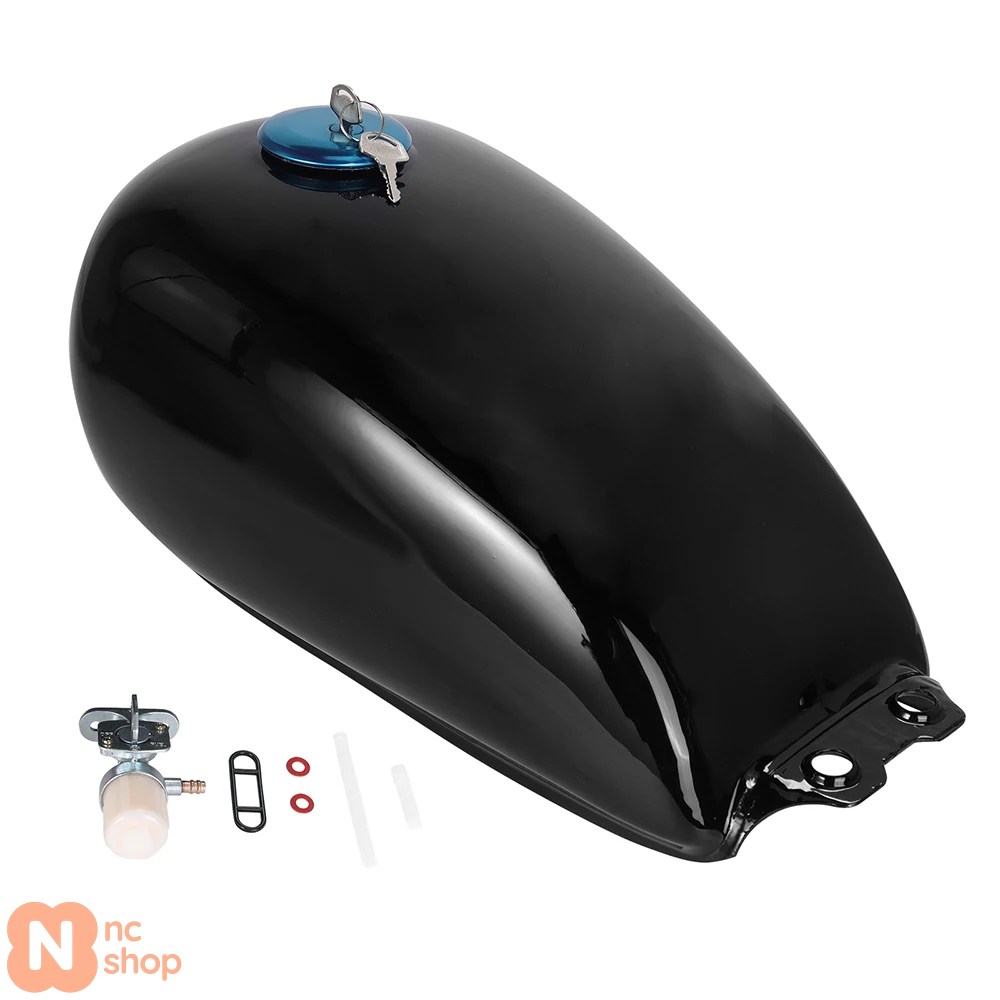 並行輸入品】4色 9L 2.4ガロン アイアン バイク 二輪 ガソリン燃料