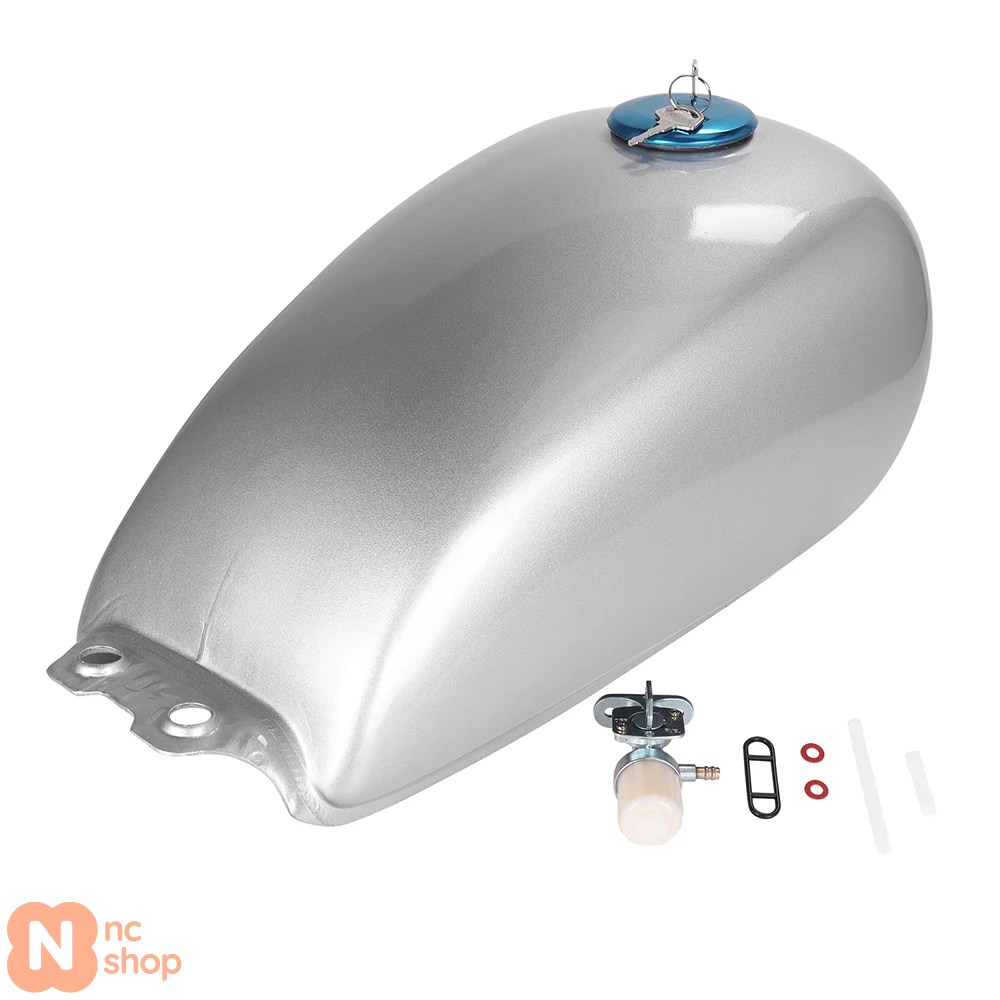 並行輸入品】4色 9L 2.4ガロン アイアン バイク 二輪 ガソリン燃料