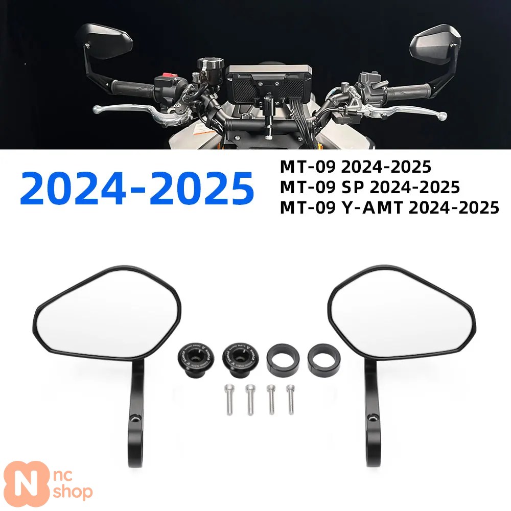 並行輸入品】2025 MT-09 SP Y-AMT バイク E9 Eマーク バーエンドミラー