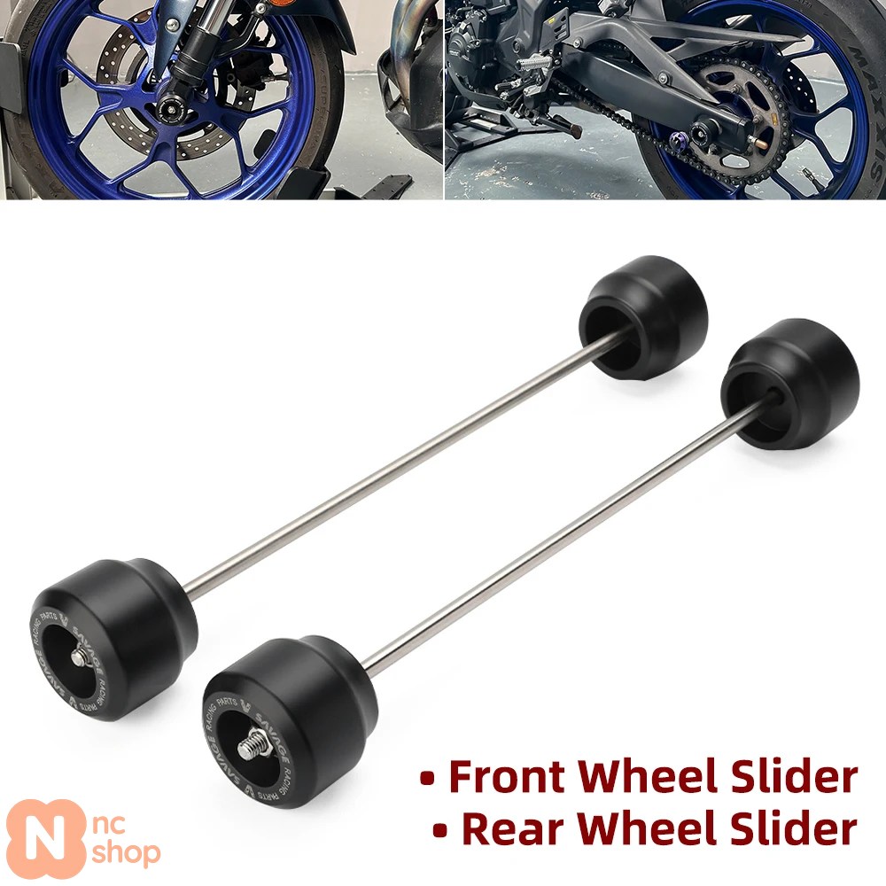 【並行輸入品】MT25 MT03 クラッシュスライダー ヤマハ YZFR3 YZFR25 MT-03 MT-25 YZF-R3 2015-2024 フォークホイールスライダー_4