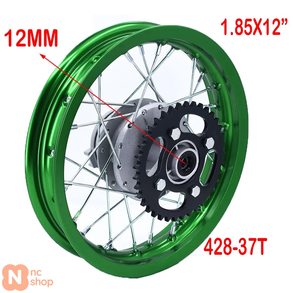 並行輸入品】1.60X12 インチ 1.85X12 リアドラムブレーキ アルミ