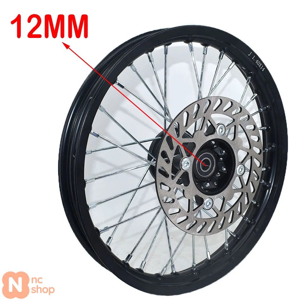並行輸入品】1.40-14 インチフロント合金ホイールリム 190MM ブレーキ