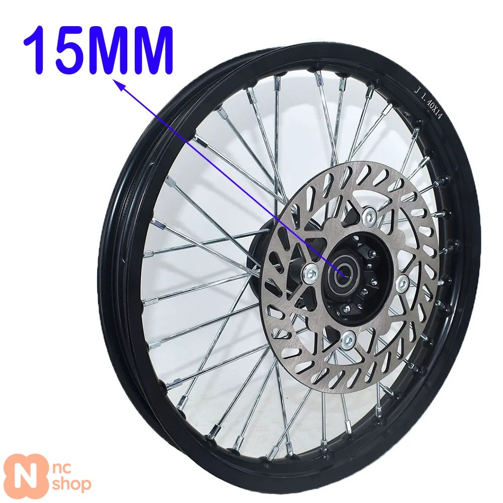 並行輸入品】1.40-14 インチフロント合金ホイールリム 190MM ブレーキ