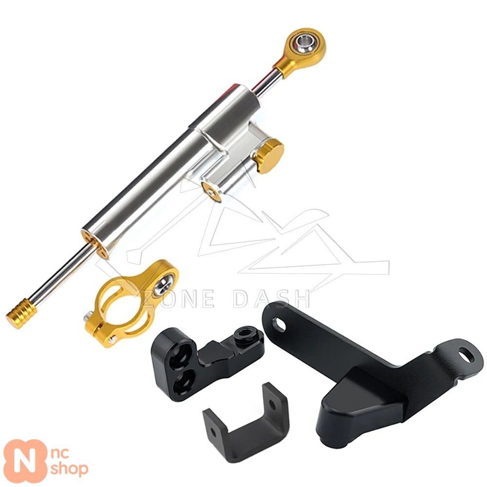 【並行輸入品】バイク用スタビライザーアクセサリー ST 125 DAX 125 ステアリングダンパーマウントブラケット サポートキット ST125 DAX125 ホンダ 用_11