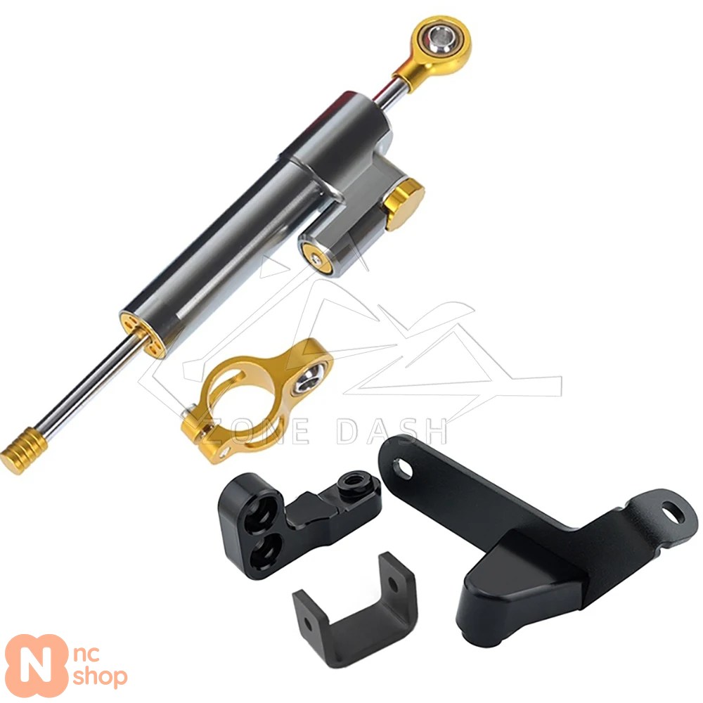 【並行輸入品】バイク用スタビライザーアクセサリー ST 125 DAX 125 ステアリングダンパーマウントブラケット サポートキット ST125 DAX125 ホンダ 用_5