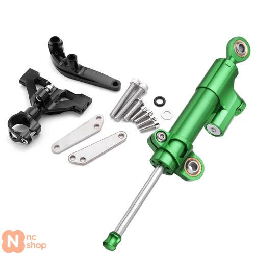 【並行輸入品】カワサキ ZX14R ZZR1400 2006-2016 用バイクステアリングスタビライザーダンパーブラケットマウント