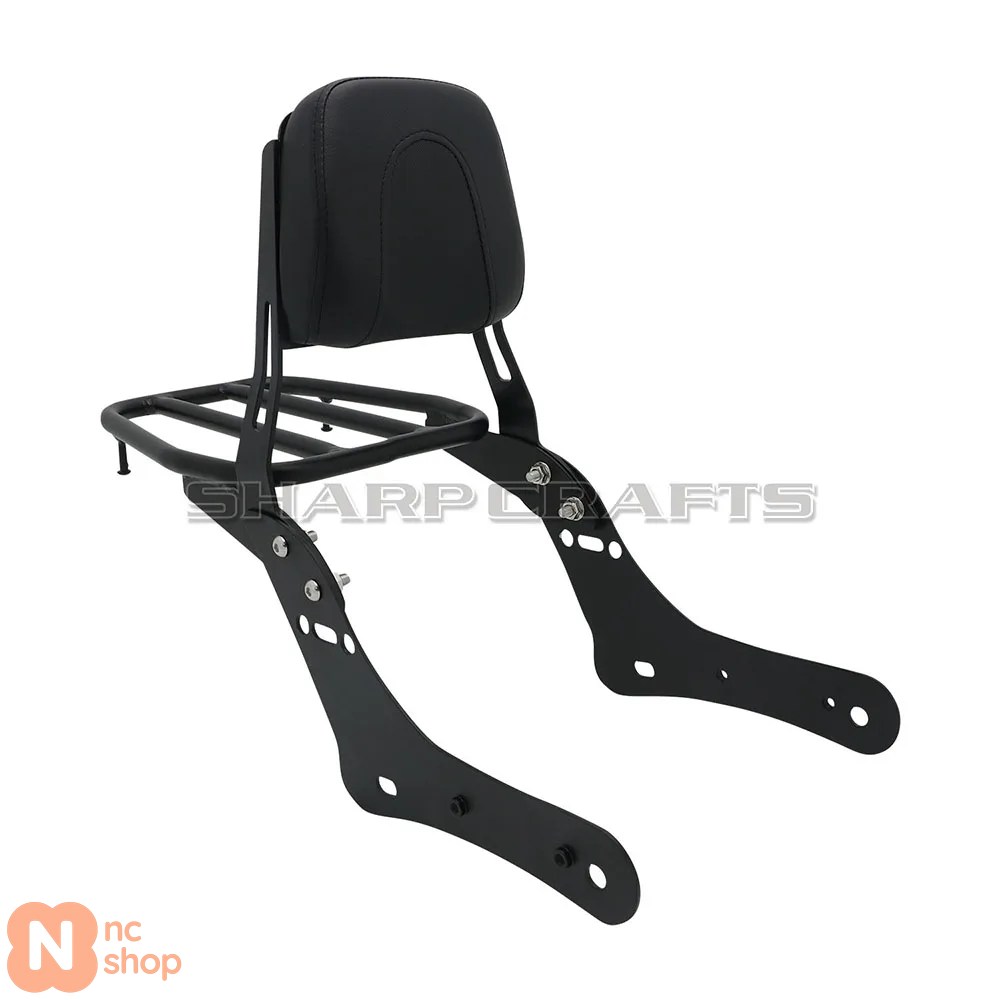 【並行輸入品】バイクパーツ 助手席用 シシーバー ラゲッジラック カワサキ バルカン 650 S EN650 VN650 S650 650CC 2015-2023_1