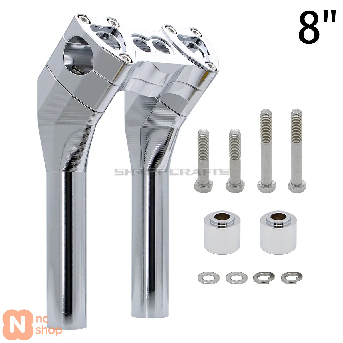並行輸入品】MXスタイル 1-1/8インチ Tバー プルバックハンドルバー