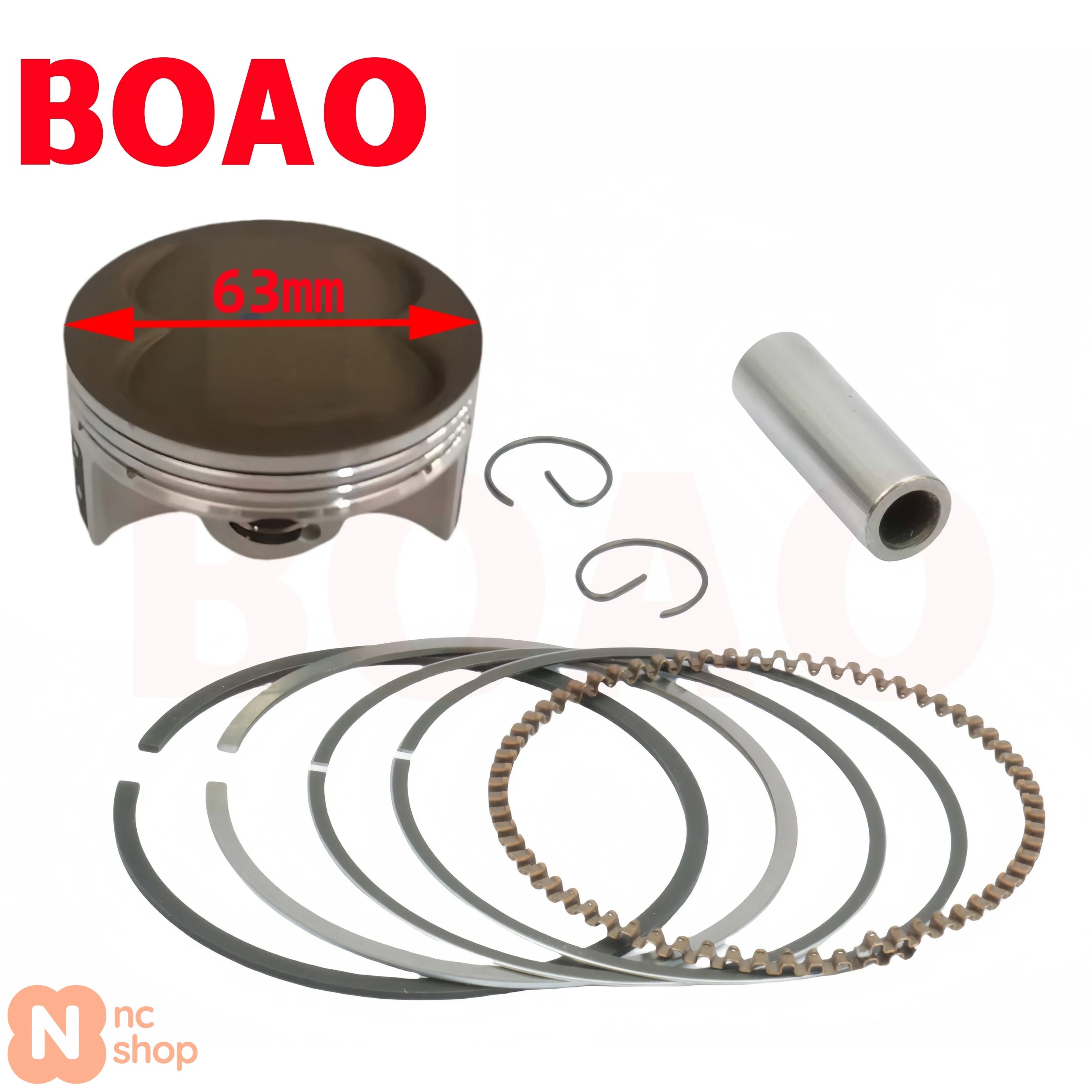 並行輸入品】62MM 63MM ピストンリングヤマハNMAX 155 NMAX AEROX